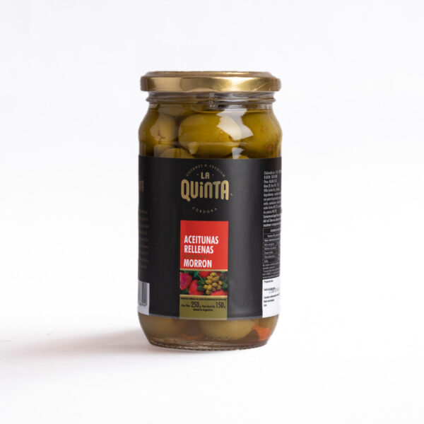 Aceitunas rellenas con morron