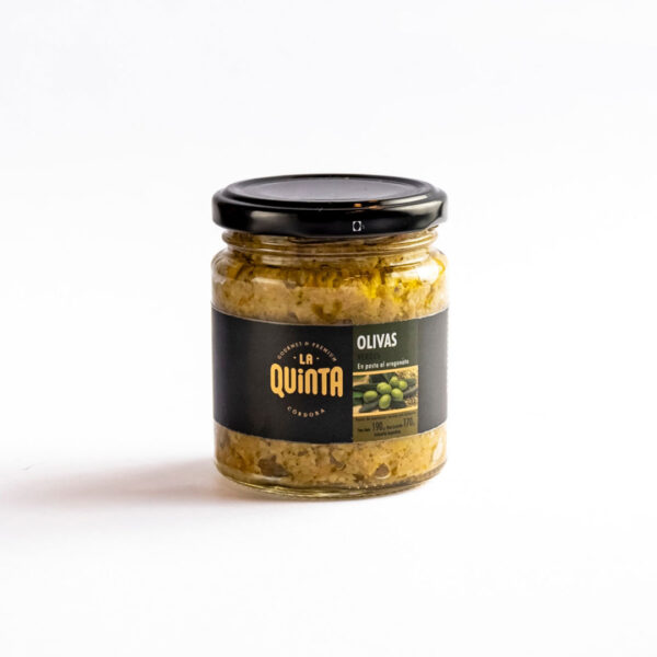 Pasta de aceitunas negras al oreganato