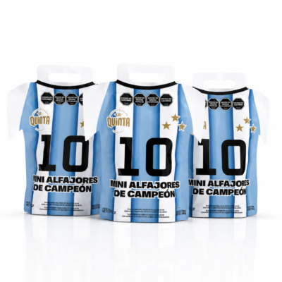 Promo 3 Doypack Camiseta Argentina Mundial