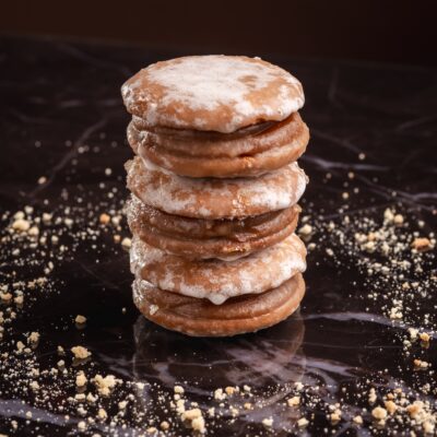 Alfajores Artesanales Surtidos Dulce de leche, fruta y chocolate x12