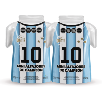 Promo 2 Doypack Camiseta Argentina Mundial