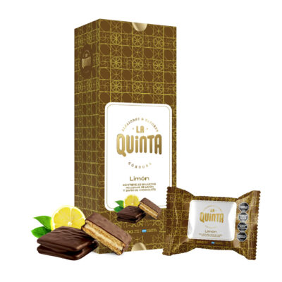 Galletas de Limón bañadas en chocolate x 12